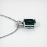 2.26 Ct. Sapphire Pendant, 14K White Gold 3